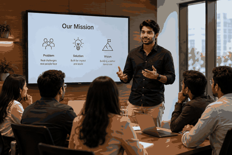 Founder storytelling workshop outline: building a story that moves investors and teams