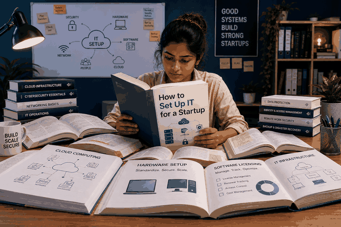 How to Set Up IT for a Startup: A Practical Guide to Infrastructure, Hardware and Software